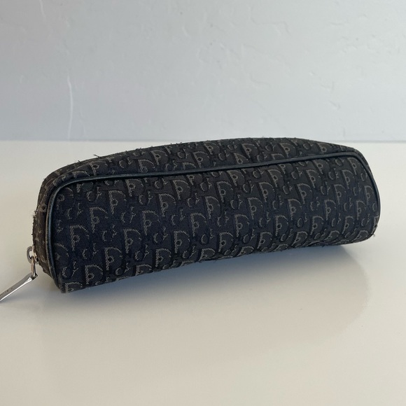 Auth DIOR Monogram Canvas Cosmetic Bag - Picture 1 of 9